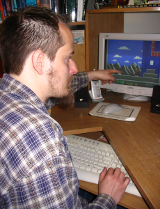 Playing a DOS game