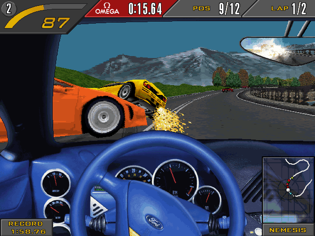 🕹️ Play Retro Games Online: The Need for Speed SE (DOS)